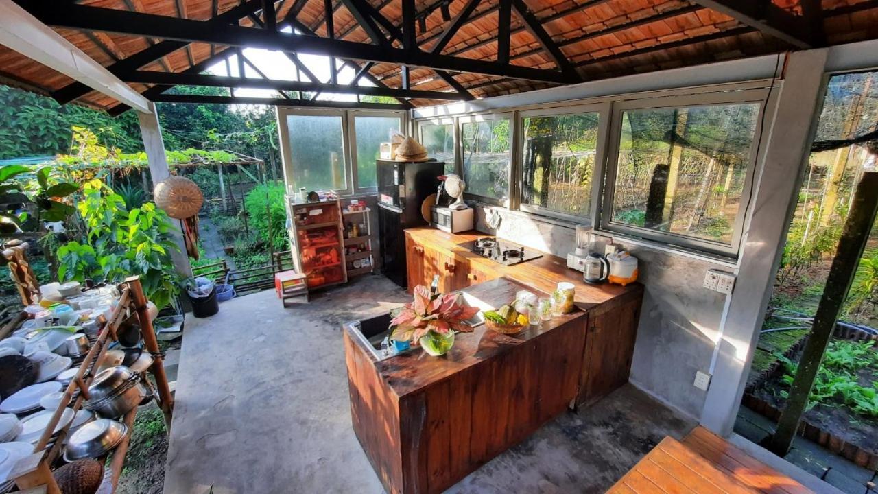 Vuon Nha Ngoai Garden Homestay โฮจิมินห์ซิตี้ ภายนอก รูปภาพ