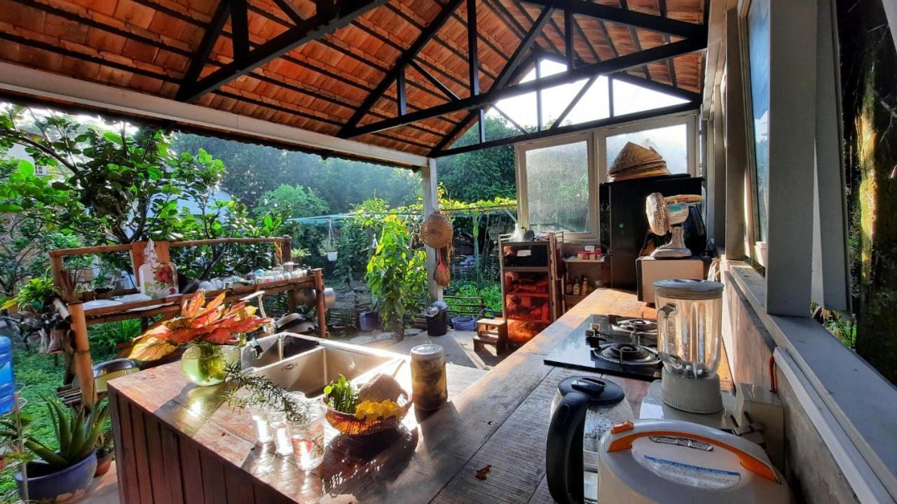 Vuon Nha Ngoai Garden Homestay โฮจิมินห์ซิตี้ ภายนอก รูปภาพ