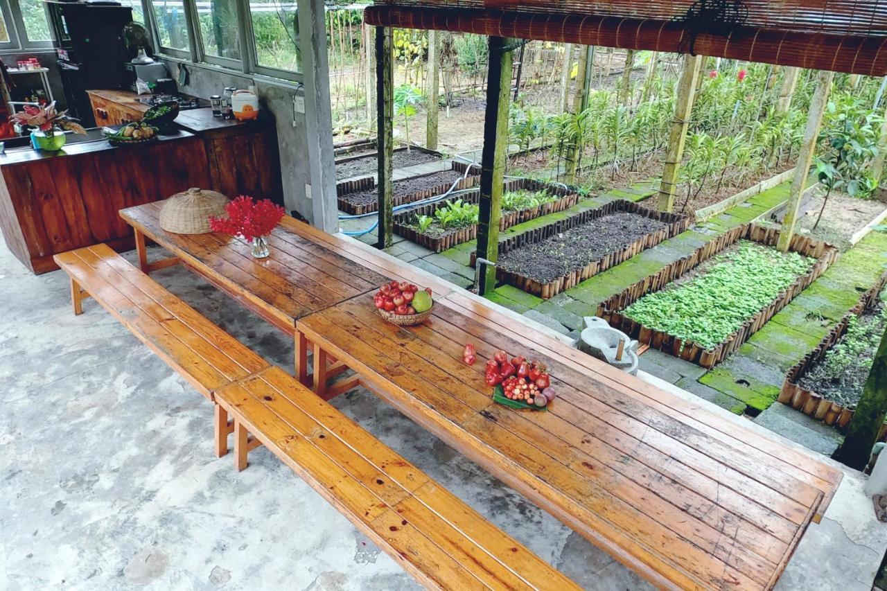 Vuon Nha Ngoai Garden Homestay โฮจิมินห์ซิตี้ ภายนอก รูปภาพ