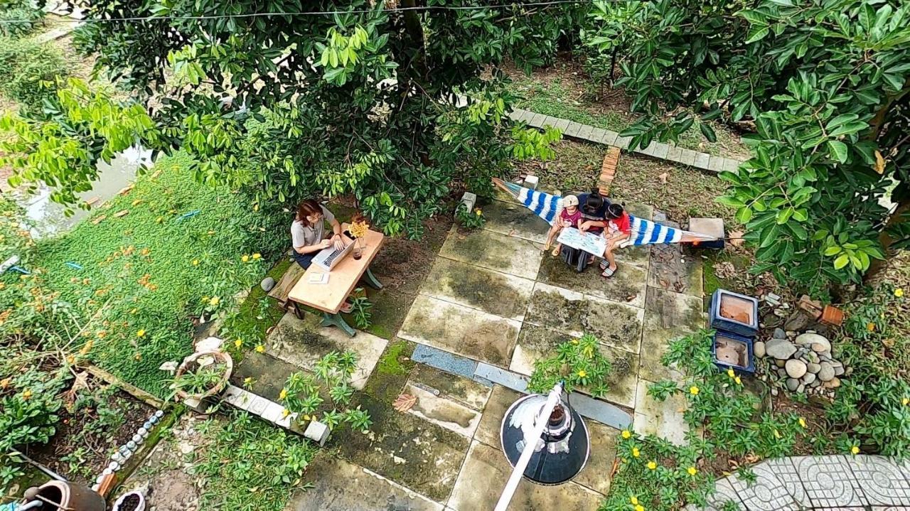 Vuon Nha Ngoai Garden Homestay โฮจิมินห์ซิตี้ ภายนอก รูปภาพ