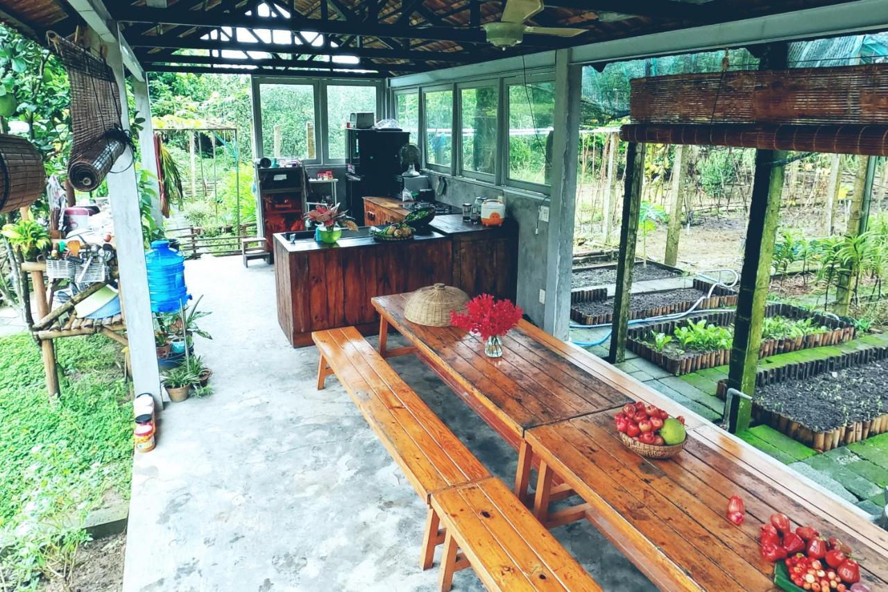 Vuon Nha Ngoai Garden Homestay โฮจิมินห์ซิตี้ ภายนอก รูปภาพ